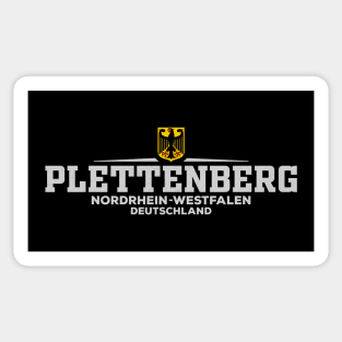 Plettenberg Nordrhein Westfalen Deutschland/Germany Sticker